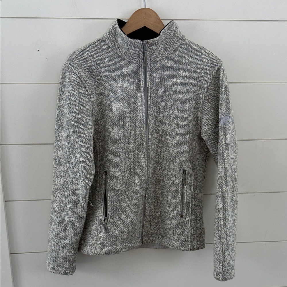 Mammut Gray Zip-Up Sweater Jacket Women’s sz M